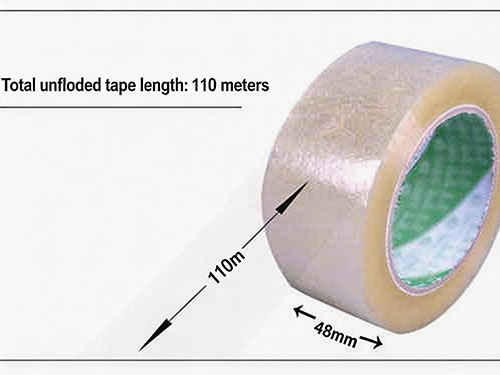 different specification of sealing tape
