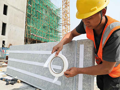Foam Double-Sided Tape bonding stone slab surfaces